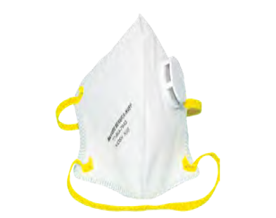 Makrite vertical fold respirator